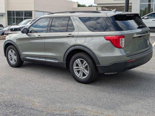 Silver Spruce Metallic 2020 Ford Explorer XLT