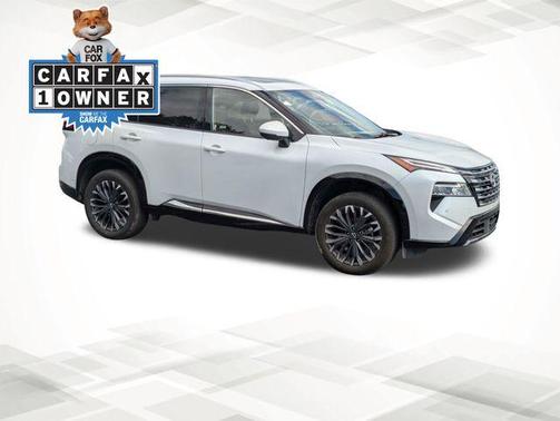 White Pearl 2026 Nissan Rogue Platinum