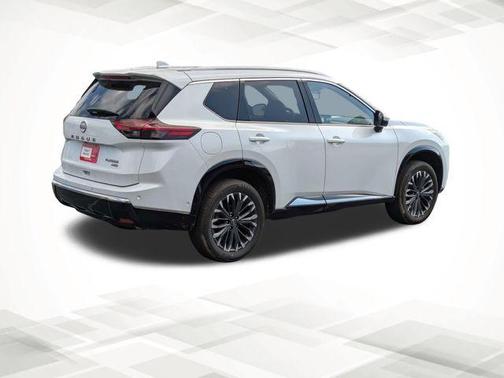 White Pearl 2026 Nissan Rogue Platinum