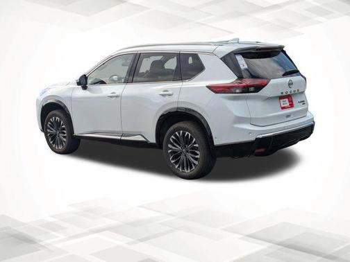 White Pearl 2026 Nissan Rogue Platinum