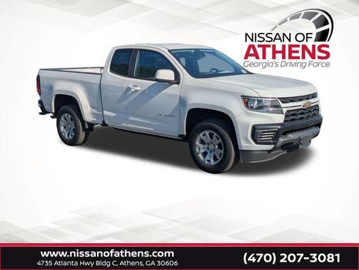 Summit White 2022 Chevrolet Colorado LT
