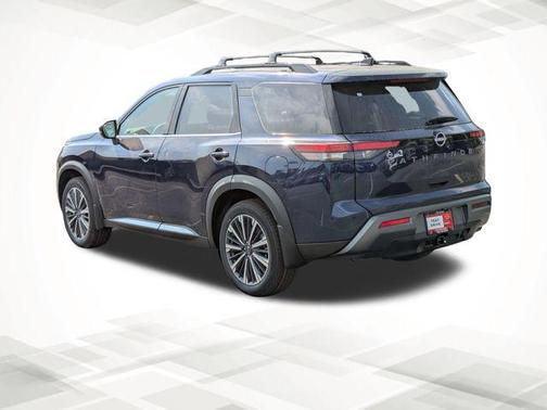 Deep Ocean Blue 2026 Nissan Pathfinder Platinum