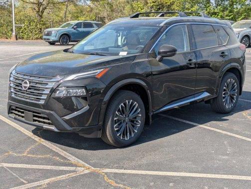 Black 2026 Nissan Rogue Platinum
