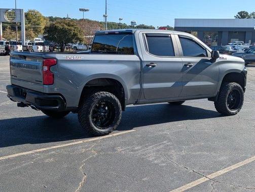 Steel Metallic 2021 Chevrolet Silverado 1500 Custom Trail Boss