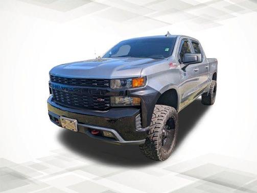 Steel Metallic 2021 Chevrolet Silverado 1500 Custom Trail Boss