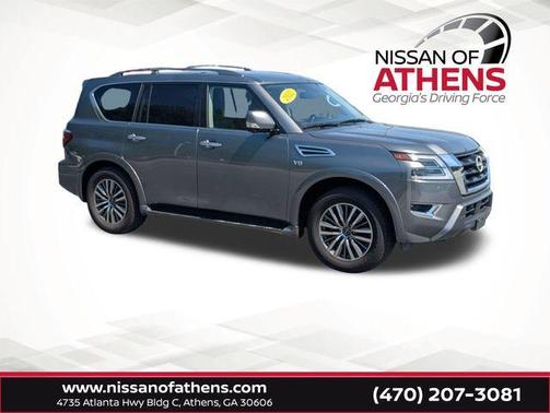 Gun Metallic 2022 Nissan Armada SL