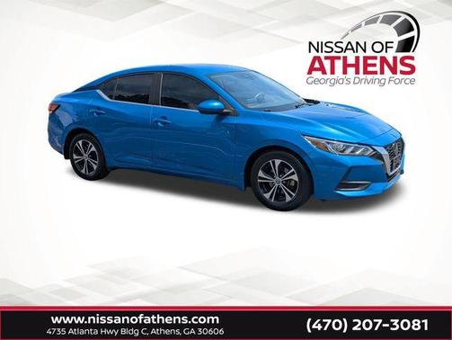 Electric Blue Metallic 2023 Nissan Sentra SV