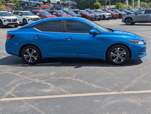 Electric Blue Metallic 2023 Nissan Sentra SV