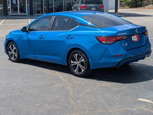 Electric Blue Metallic 2023 Nissan Sentra SV