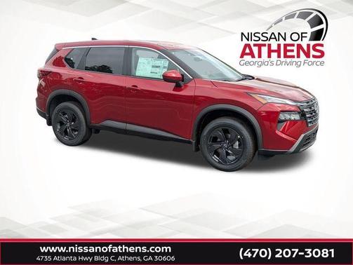 Scarlet Ember 2026 Nissan Rogue SV