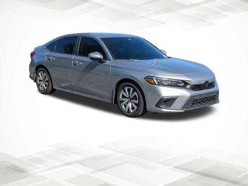 Silver 2024 Honda Civic LX