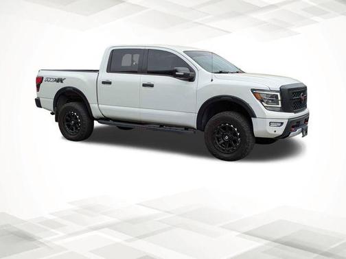 Glacier White 2020 Nissan Titan PRO-4X