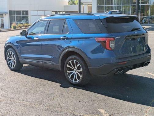 Blue 2020 Ford Explorer ST