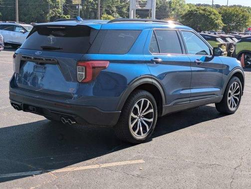 Blue 2020 Ford Explorer ST