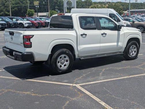 Glacier White 2024 Nissan Frontier S