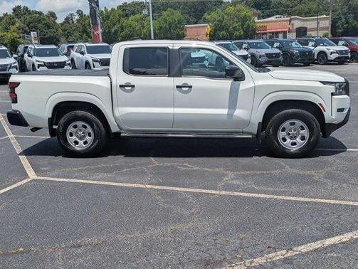 Glacier White 2024 Nissan Frontier S