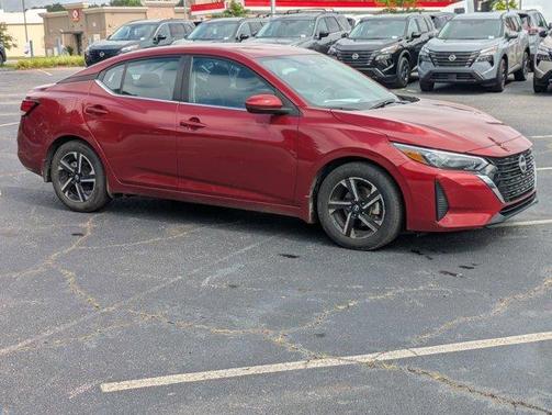 Scarlet Ember 2024 Nissan Sentra SV