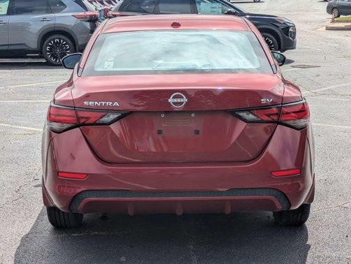 Scarlet Ember 2024 Nissan Sentra SV