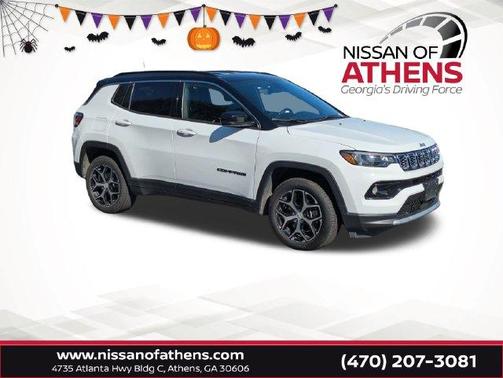 Bright White Clearcoat 2024 Jeep Compass Limited