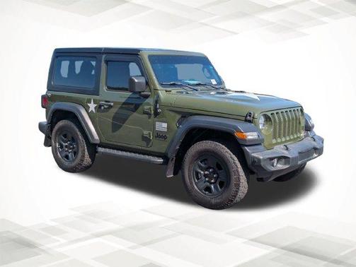 Green Clearcoat 2023 Jeep Wrangler Sport