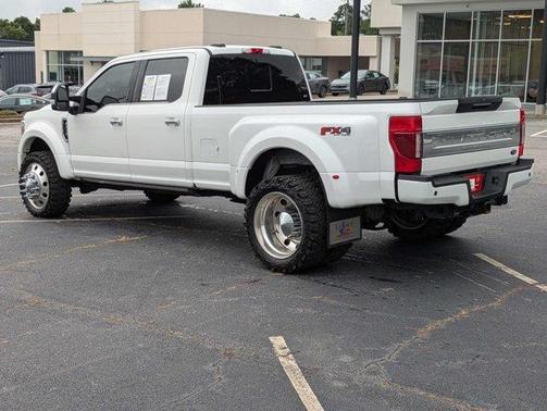 White Metallic 2022 Ford F-450 Platinum