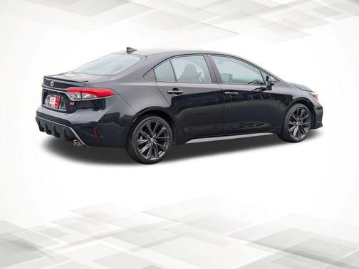 Midnight Black Metallic 2025 Toyota Corolla SE