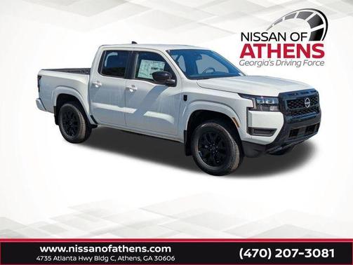 Glacier White 2026 Nissan Frontier SV