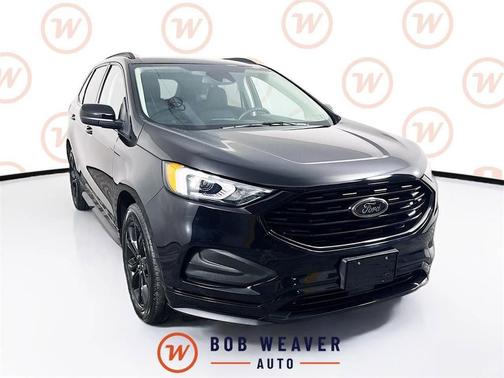 Agate Black Metallic 2022 Ford Edge SE