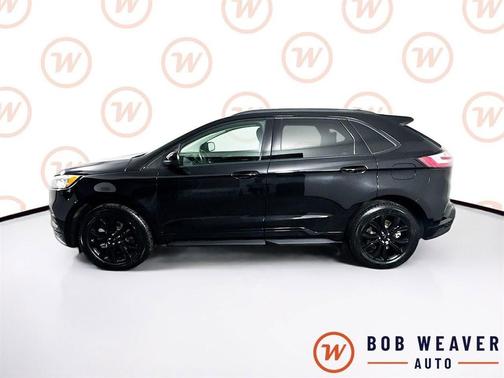 Agate Black Metallic 2022 Ford Edge SE
