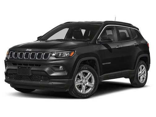 Diamond Black Crystal Pearlcoat 2023 Jeep Compass Latitude