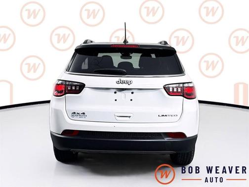 Bright White Clearcoat 2024 Jeep Compass Limited