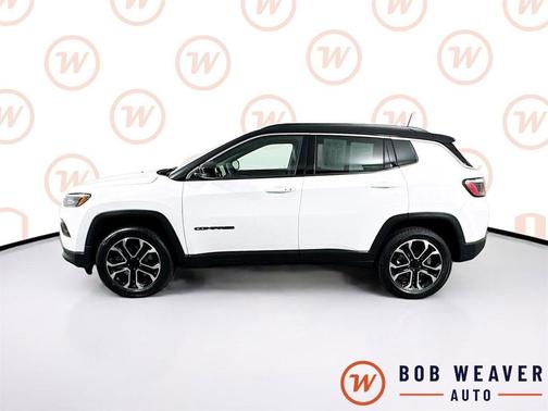 Bright White Clearcoat 2024 Jeep Compass Limited