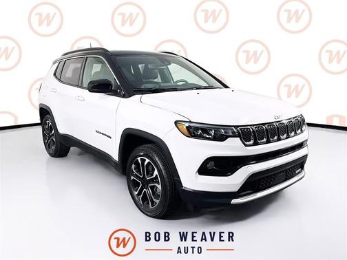 Bright White Clearcoat 2024 Jeep Compass Limited