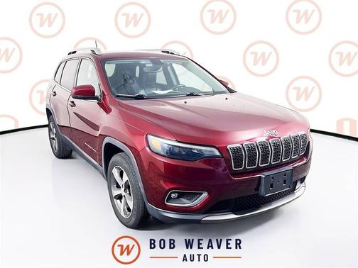Velvet Red Pearlcoat 2019 Jeep Cherokee Limited