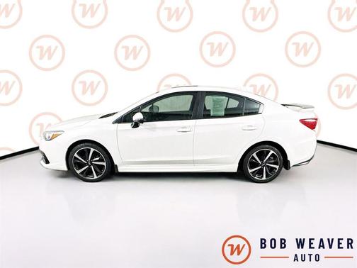 Crystal White Pearl 2022 Subaru Impreza Sport