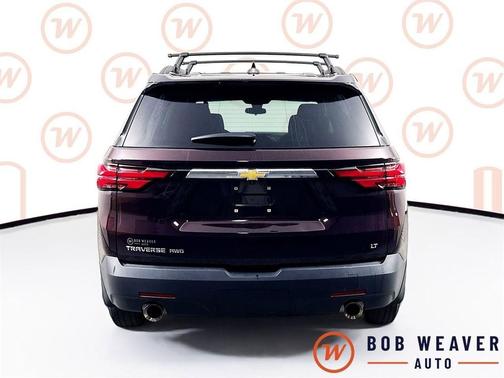 Black Cherry Metallic 2023 Chevrolet Traverse LT Cloth