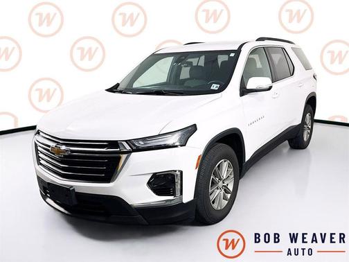 Summit White 2023 Chevrolet Traverse LT Cloth