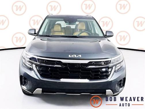 Gravity Gray 2024 Kia Seltos SX Turbo