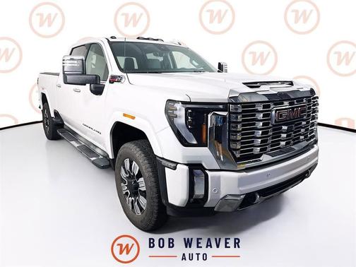 White Frost Tricoat 2024 GMC Sierra 2500 Denali