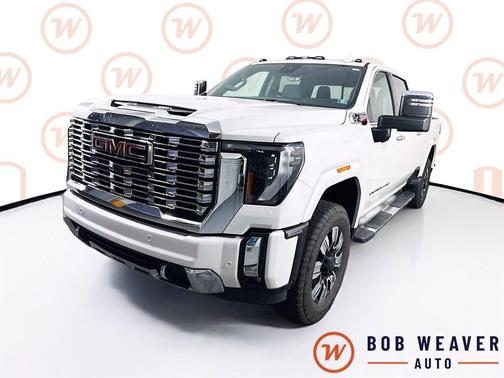 White Frost Tricoat 2024 GMC Sierra 2500 Denali
