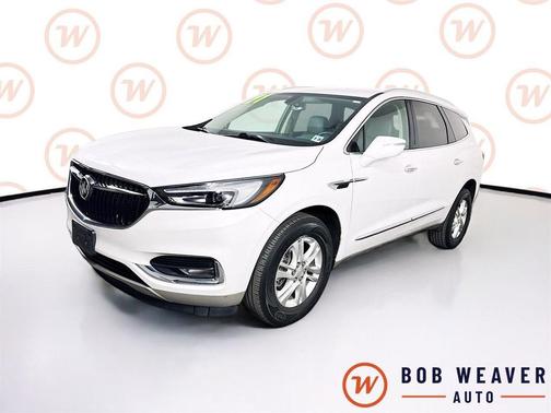 White Frost Tricoat 2021 Buick Enclave AWD Essence