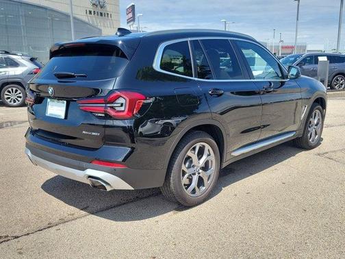 Black Sapphire Metallic 2024 BMW X3 xDrive30i