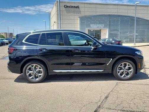 Black Sapphire Metallic 2024 BMW X3 xDrive30i