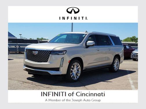 Sandstone Metallic 2021 Cadillac Escalade ESV Premium Luxury