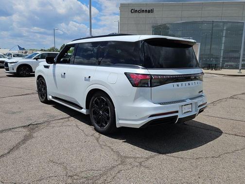Radiant White 2026 INFINITI QX80 SPORT