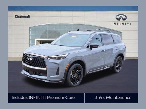 Harbor Gray 2026 INFINITI QX60 SPORT