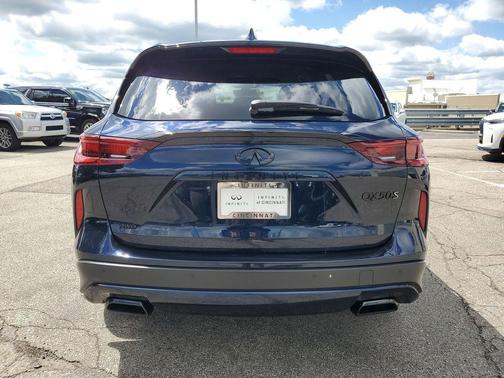 Hermosa Blue 2025 INFINITI QX50 SPORT