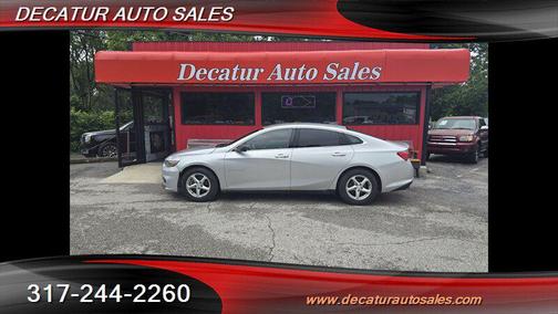 Silver Ice Metallic 2017 Chevrolet Malibu 1LS