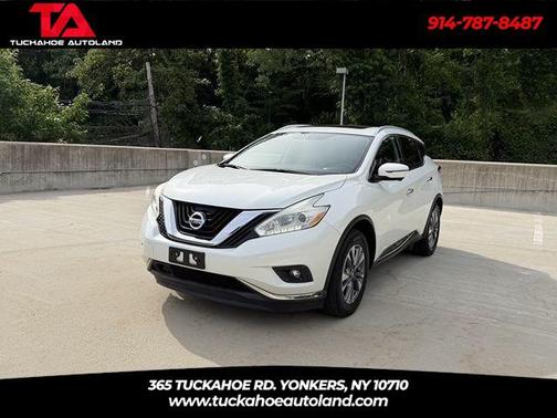 Pearl White 2017 Nissan Murano SL