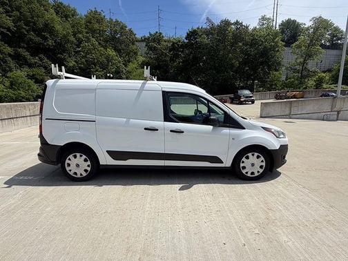 Frozen White 2020 Ford Transit Connect XL Cargo Van